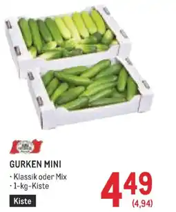 Metro Gurken mini Angebot