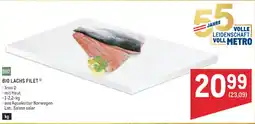 Metro Bio lachs filet Angebot