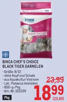 Metro Binca chef's choice black tiger garnelen Angebot