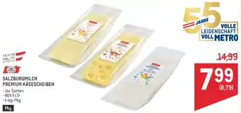 Metro Salzburgmilch premium käsescheiben Angebot