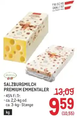 Metro Salzburgmilch premium emmentaler Angebot