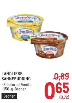Metro Landliebe sahnepudding Angebot