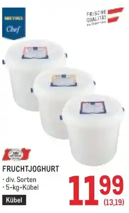 Metro Fruchtjoghurt Angebot