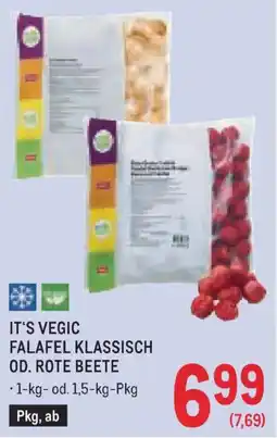 Metro IT'S VEGIC FALAFEL KLASSISCH OD. ROTE BEETE Angebot
