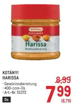 Metro Kotányi harissa Angebot