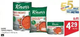 Metro Knorr tomato pronto Angebot