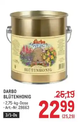 Metro Darbo blütenhonig Angebot