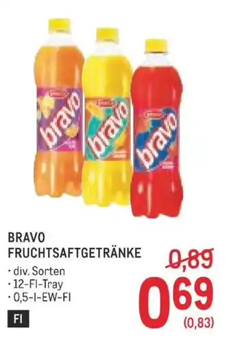 Metro Bravo fruchtsaftgetränke Angebot