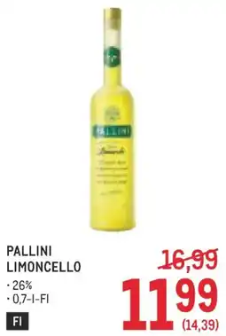 Metro Pallini limoncello Angebot