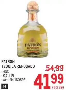 Metro Patron tequila reposado Angebot
