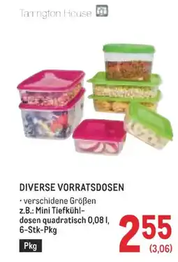 Metro Diverse vorratsdosen Angebot