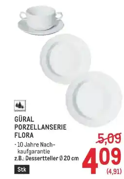 Metro Güral porzellanserie flora Angebot