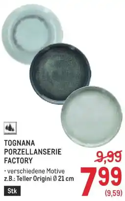 Metro Tognana porzellanserie factory Angebot