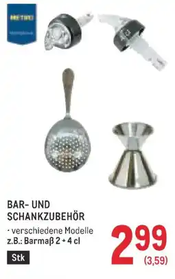Metro Bar- und schankzubehör Angebot