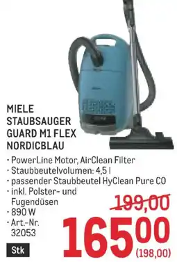 Metro Miele staubsauger guard m1 flex nordicblau Angebot