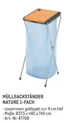 Metro Müllsackständer nature 1-fach Angebot