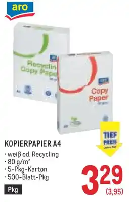 Metro Kopierpapier a4 Angebot