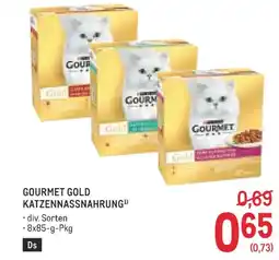 Metro Gourmet gold katzennassnahrung Angebot