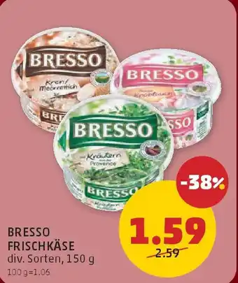 PENNY Bresso frischkäse Angebot