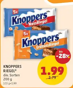 PENNY Knoppers riegel Angebot