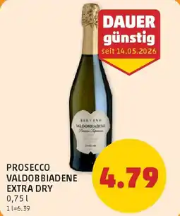 PENNY Prosecco valdobbiadene extra dry Angebot