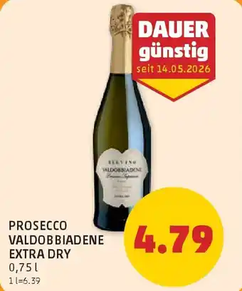 PENNY Prosecco valdobbiadene extra dry Angebot