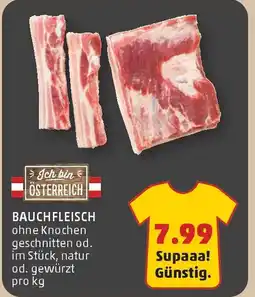 PENNY Bauchfleisch Angebot