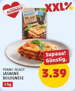 PENNY Penny. ready lasagne bolognese Angebot