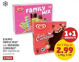PENNY Eskimo family mix od. erdbeer- combino Angebot