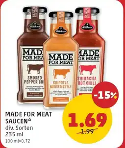 PENNY Made for meat saucen Angebot