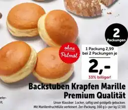 Interspar Backstuben krapfen marille premium qualität Angebot