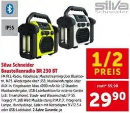 Interspar Silva schneider baustellenradio br 230 bt Angebot