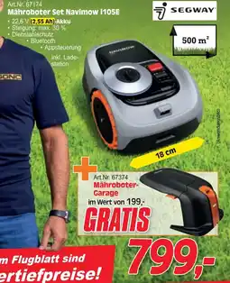 Zgonc Mähroboter Set Navimow i105E Angebot