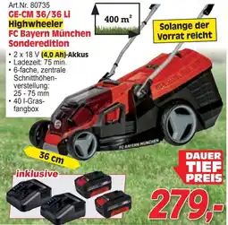 Zgonc Art.nr. 80735 ge-cm 36/36 li highwheeler fc bayern münchen sonderedition Angebot