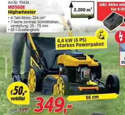 Zgonc Art.Nr. 75434 MD560E Highwheeler Angebot