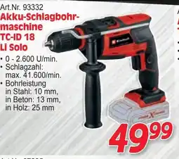 Zgonc Art.nr. 93332 akku-schlagbohr- maschine tc-id 18 li solo Angebot