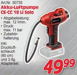 Zgonc Art.nr. 50735 akku-luftpumpe ce-cc 18 li solo Angebot