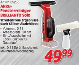 Zgonc Art.nr. 65235 akku- fensterreiniger brillianto solo Angebot