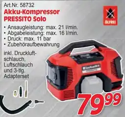 Zgonc Art.nr. 58732 akku-kompressor pressito solo Angebot