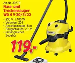 Zgonc Art.nr. 30779 nass- und trockensauger wd 4 v-20/5/22 Angebot