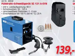 Zgonc Art.Nr. 28538 Fülldraht-Schweißgerät SG 121 A-SYN Angebot