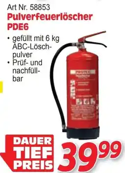 Zgonc Art Nr. 58853 Pulverfeuerlöscher PDE6 Angebot