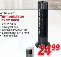 Zgonc Art.Nr. 4242 Turmventilator 73 cm hoch Angebot