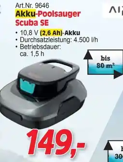 Zgonc Art.nr. 9646 akku-poolsauger scuba se Angebot