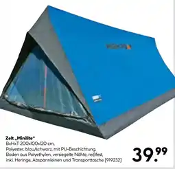 Hellweg Zelt Minilite Angebot