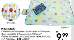 Hellweg Picknickdecke Angebot