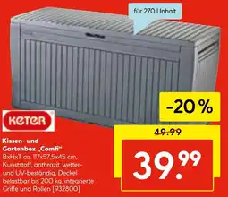 Hellweg Kissen- und Gartenbox Comfi Angebot