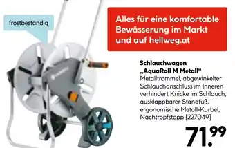Schlauchwagen AquaRoll M Metall