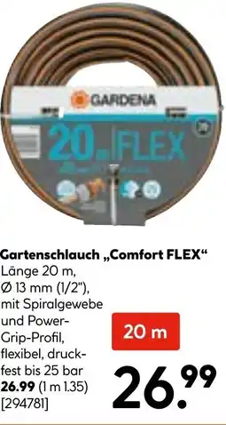 Hellweg Gartenschlauch Comfort FLEX Angebot