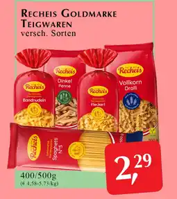 Winkler Markt RECHEIS GOLDMARKE TEIGWAREN Angebot